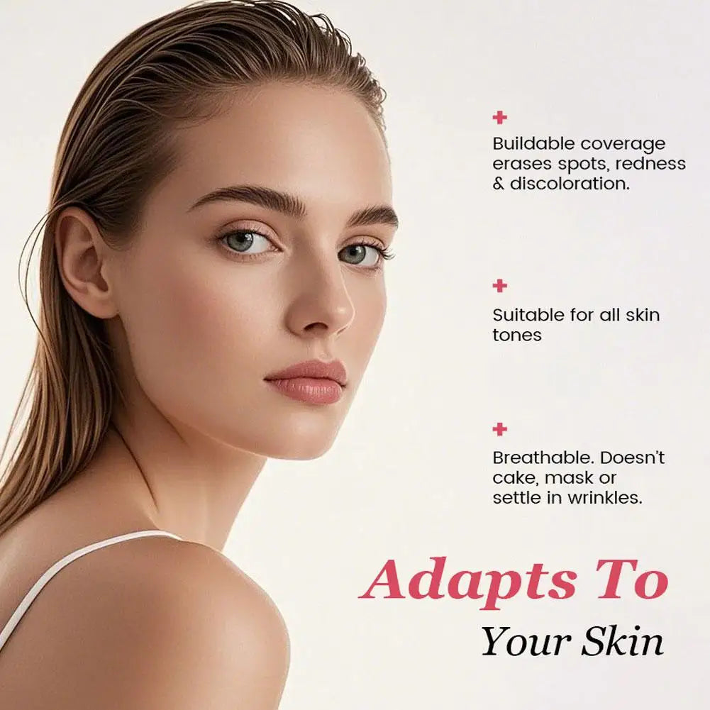30ml Natural Brighten Skin Tone Primer Makeup Original Temperature Changing Liquid Foundation High Cover Lightweight Facial Base Vue