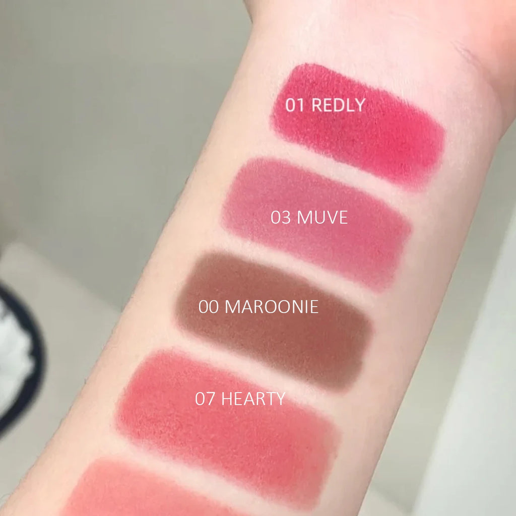 HOLIKA HOLIKA Melting Blur Lip Pot,Fluffy Chiffon Cream,Mist Velvet Sand Balm,Sticky Plush Glaze,Korean Cosmetic,Korean Makeup Vue