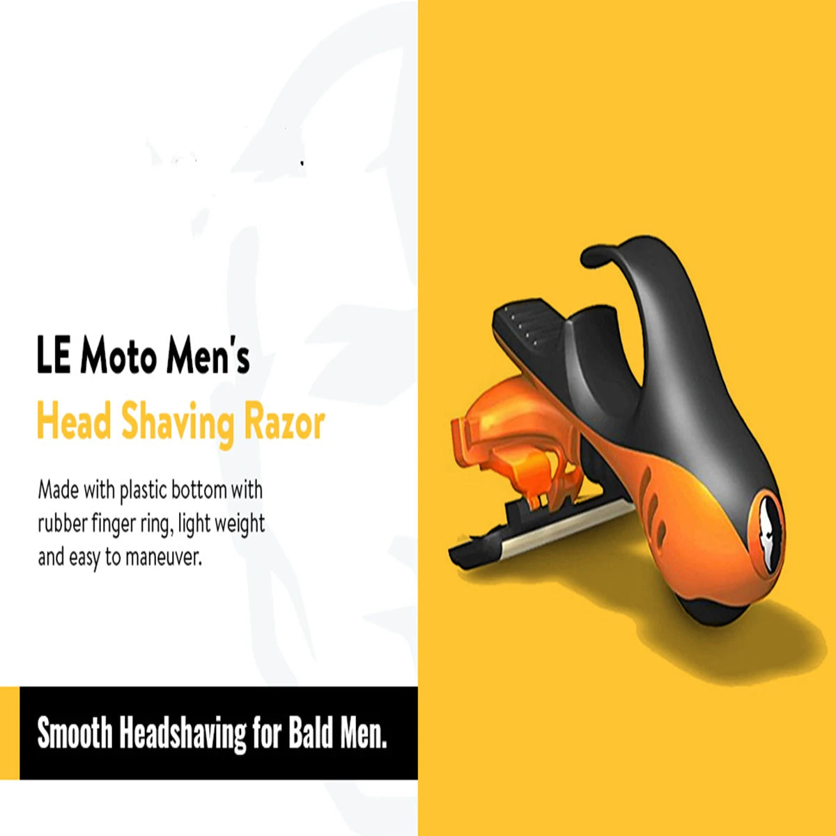 Men's Head and Skull Shaving Razor - Revolutionary Dual Active Suspension Vue