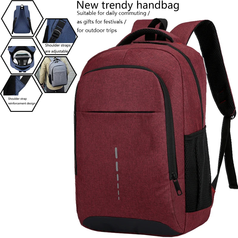 Stylish Hardcover Backpack Multiple Colors Multi-pocket Lightweight