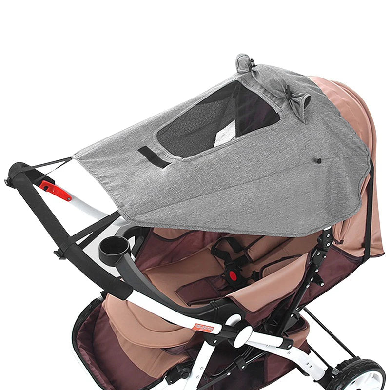 vvocci Baby Stroller Accessories UV Protection Sunshade Carriage Universal Canopy Cover for Prams Infants Car Seat Sun Visor Vue