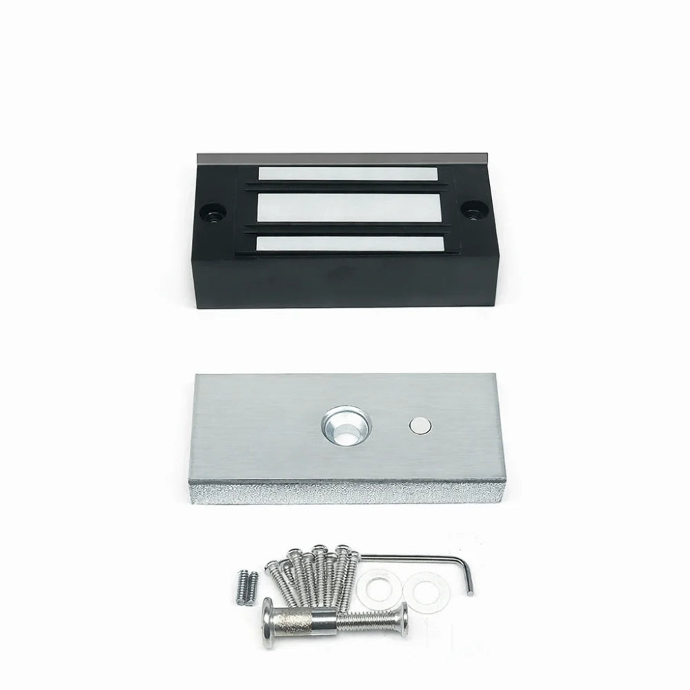 60/280KG Holding Force Electric Magnetic Door Lock Magnetic 12V DC Electromagnet Lock Access Control System Exposed Vue Surface 60kg