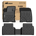 Nilight TPE Floor Mats for Lincoln Corsair (Gas Model) 2020 2021 2022 2023 2024 2025 All Weather Custom Fit Heavy Duty Floor Liners Vue black United States