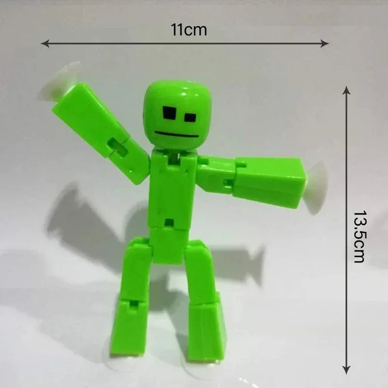 Poseable Stickman Action Figure with Suction Cup | DIY Prop Poseable Action Figure Vue