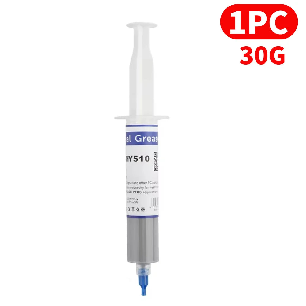 HY510 Thermal Paste 30g – CPU GPU Chipset Cooling Grease Thermal Compound Paste Vue 1PC China Mainland