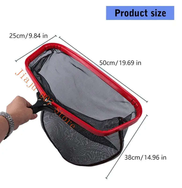 Heavy Duty Pool Skimmer Net with Weighted Bottom | PVC Pool Skimmer Net Vue