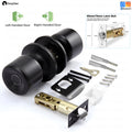 Tuya Smart Door Lock, Fingerprint Door Lock Keyless Entry, Smart Lock with Fingerprint & Tuya App Control for Home Vue L3003-TY-BT