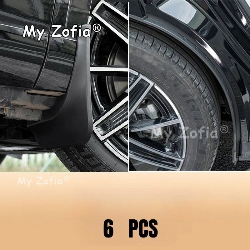 Wheel Inner Fender Mud Flaps Splash Guard Durable Weather Car Anti-Scratch Protector Accessories For Voyah Courage 2025 2026 Vue B