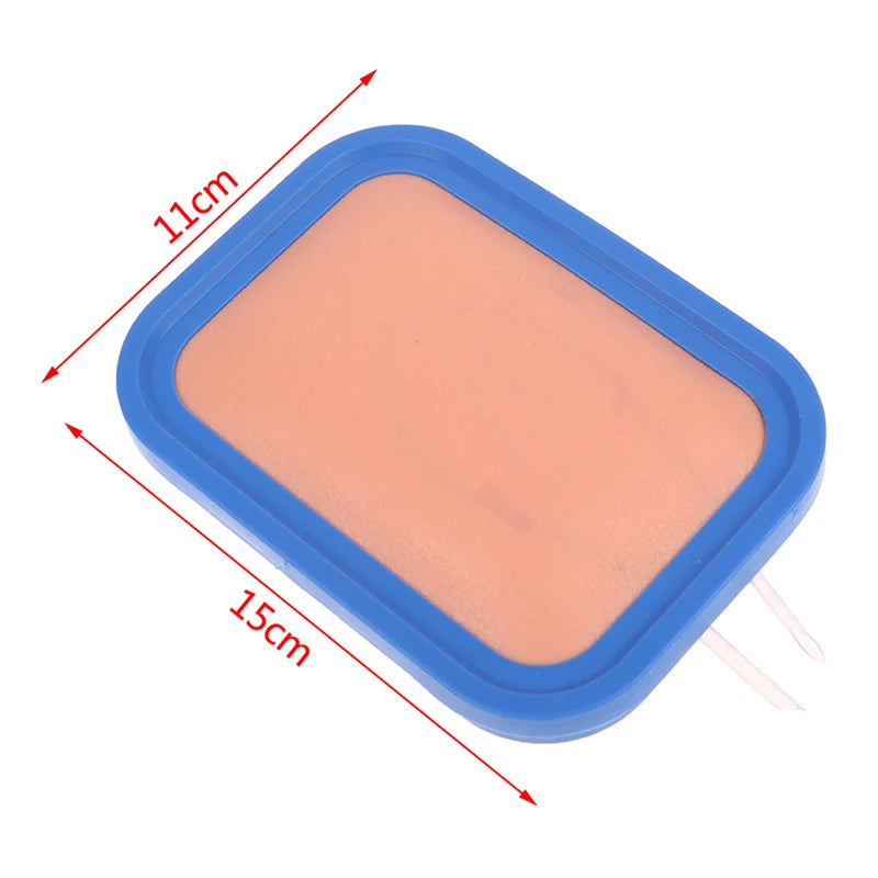 Silicone IV Injection Training Pad Human Skin Venipuncture Blood Drawing Practice Model Tool Vue