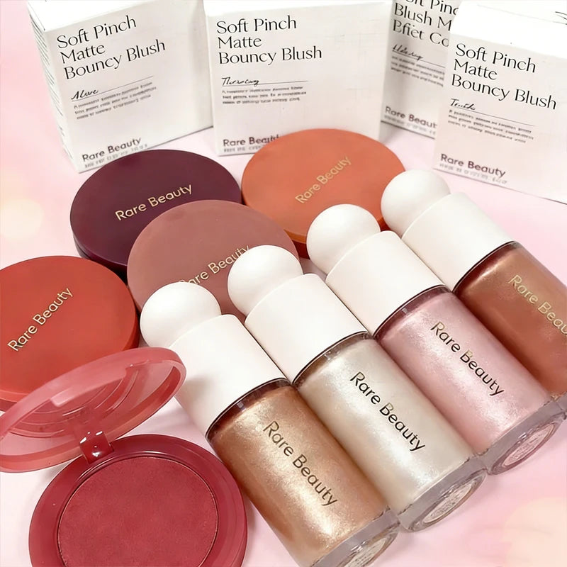 Rare Beauty Original 3D Face Contour Liquid Bronzer Shade Smooth Highlighter Mirror Lasting Natural Waterproof Brighten Makeup Vue