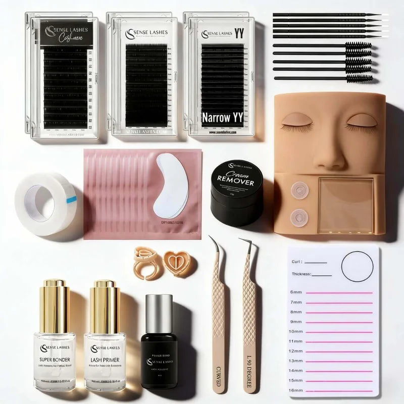 Sense Lashes Eyelash Extension Kit – Classic & Volume Starter Eyelash Extension Kit Vue