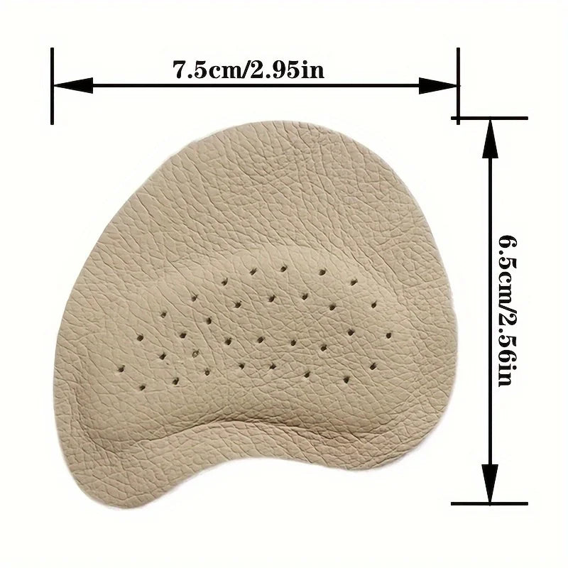 Women High Heels Insoles 4pcs Quick-drying Non-slip Self-adhesive Pads Breathable Sweat Absorbing Vue