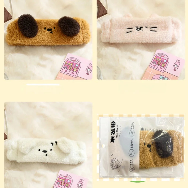 1Pc Fun Puppy Hair Tie, Cute and Playful Appearance, Good Elasticity, Holds Hair in Place, Lightweight and Soft Texture, Does Not Damage Hair Vue