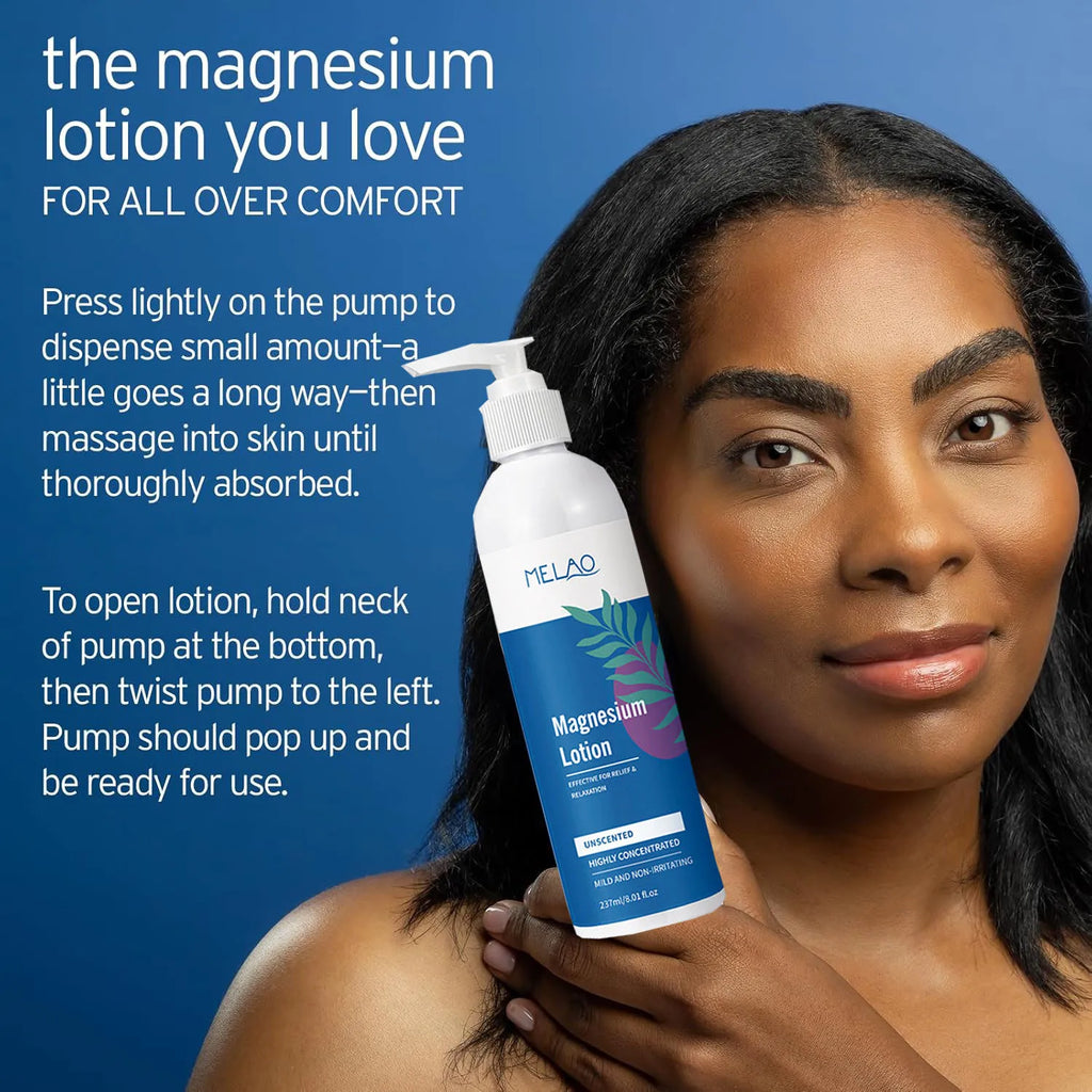 Magnesium Body Lotion 120G Nourishing Night Moisturizing Hand Care 1% Goodnight Magnesium Moisturizing Cream Vue