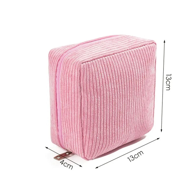 Multifunctional Mini Earphone Storage Pouch Sanitary Napkins Organizer Bags Women Portable Makeup Lipstick Travel Organizer Bag Vue