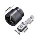 Heavy-Duty Car Jack Socket Converter Rust-Resistant Scissor Jack Adapter Durable Attachment Tool Portable Automotive Accessories Vue A
