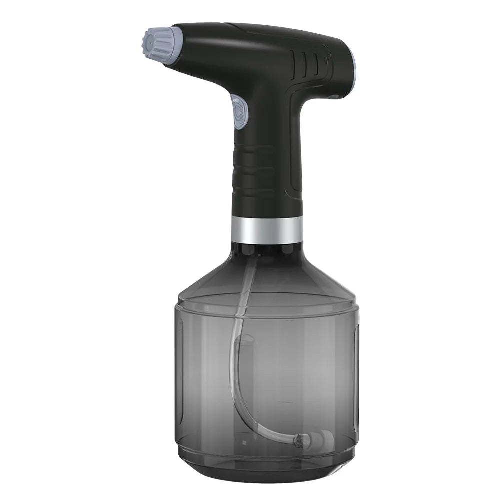 900ml USB Rechargeable Electric Spray Bottle | 360° Nozzle Electric Garden Sprayer Vue Black Grey China Mainland