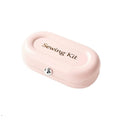 Space Saving Magnetic Needle And Thread Kit Portable Threads DIY Sewing Box Set Small Multi-Purpose Hand Sewing Tool Kit Indoor Vue Pink