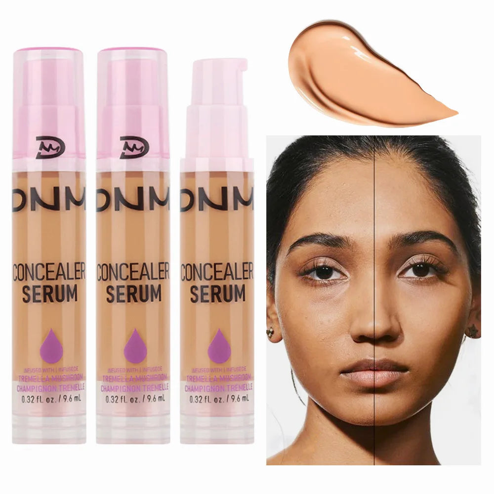 8Colors Liquid Concealer High Covering Moisturizing Oil Control Foundation Invisible Pores Dark Circles Freckle Face Makeup Vue 06 TAN