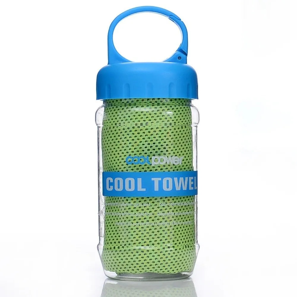 Breathable Cooling Towel Ultra Soft Lightweight Microfiber Towels Vue Green