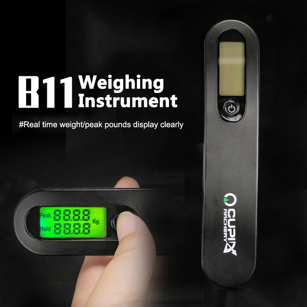 Electronic Bow Scale – Draw Weight Gauge for Compound & Recurve Archery Bow Scale Vue