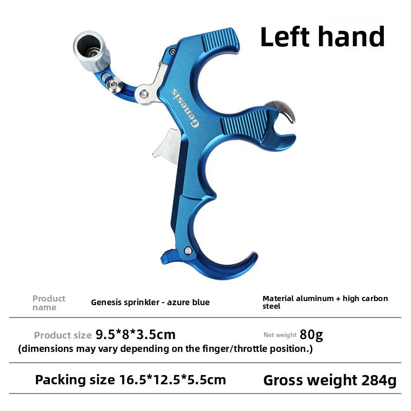 Bow and Arrow Spreader High Carbon Steel Trigger Set Structure Precision Bow and Arrow Accessories High PrecisionStableShooting Vue L aluminum blue