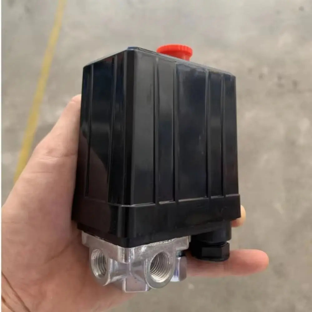 Pneumatic Control Air Compressor Pressure Switch 1/4-Port Manifold Automatic Air Pressure Switch Vue
