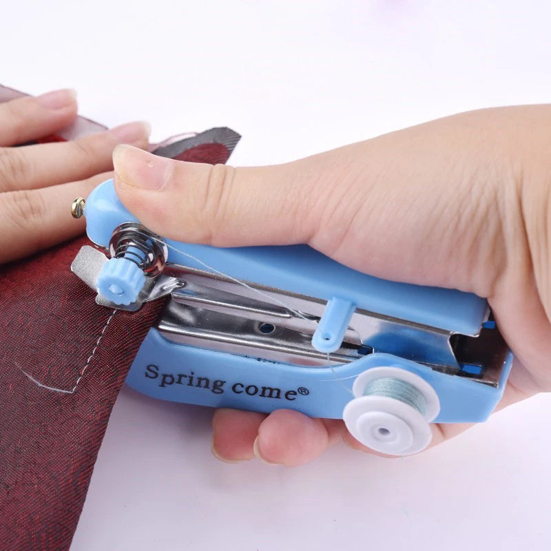 Random Mini Sewing Machine Needlework Cordless Handheld Clothes Vue