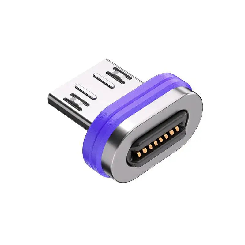 240W Magnetic USB C Adapter 16Pin USB-C to Type C Fast Charge Cable USB C Female Converter for Samsung iPhone Xiaom Macbook Vue only micro plug