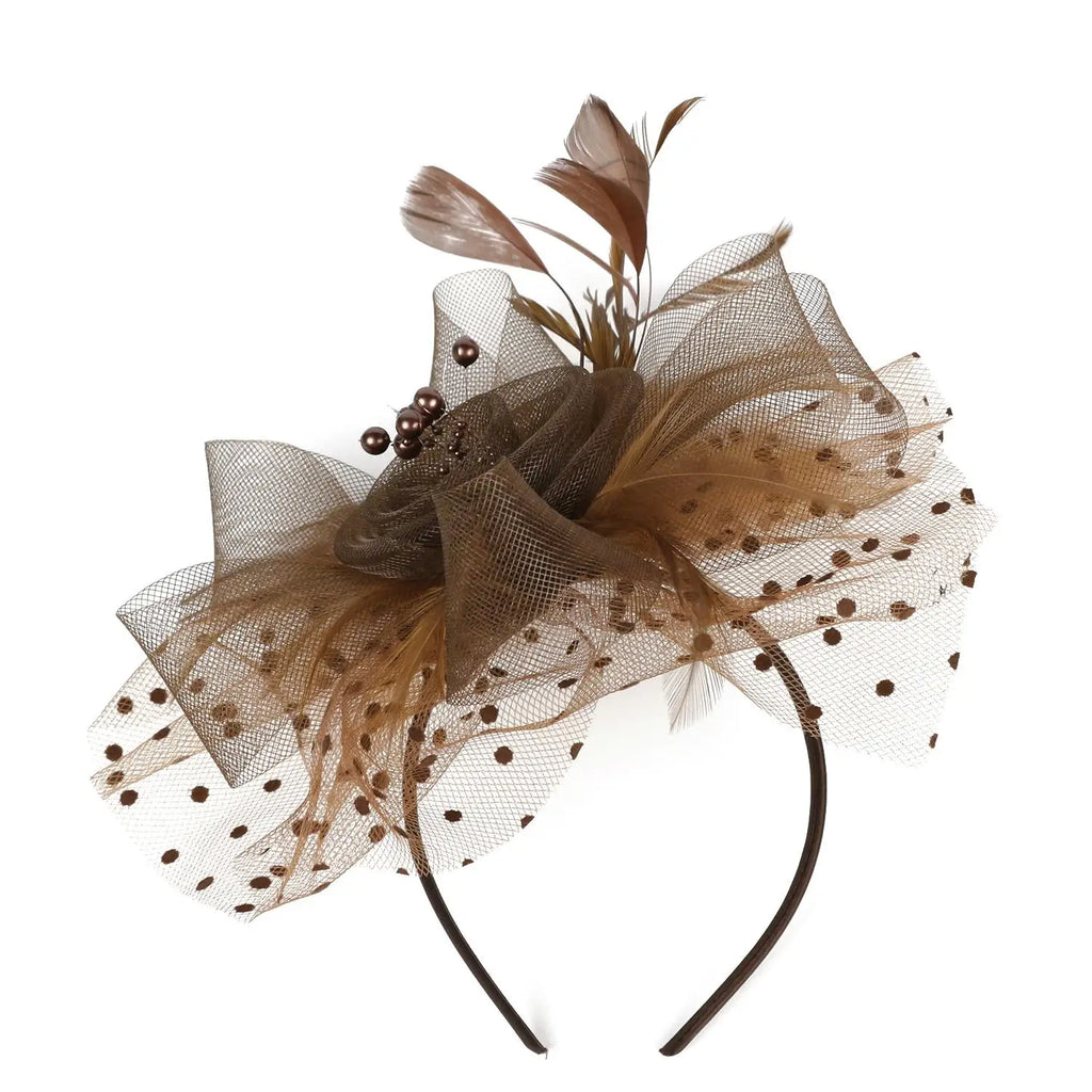 Stylish Mesh Flower Hair Fascinators Cocktail Fascinator Hat Alice