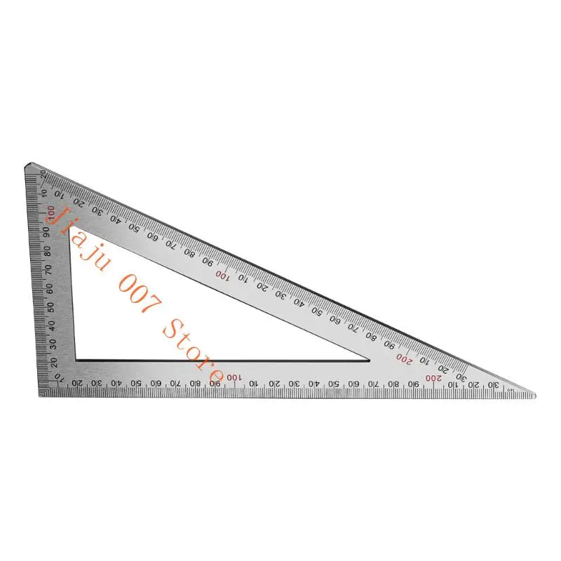 Stainless Steel Carpenter Square Triangle Ruler | Double-Side Scale Carpenter Square Ruler Vue