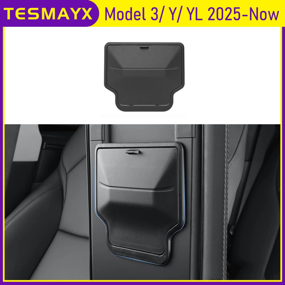Armrest Hidden Storage Box for Tesla Model 3 Y YL Juniper Standard Accessories 2026 2025 Console Organizer Organizer Accessories Vue