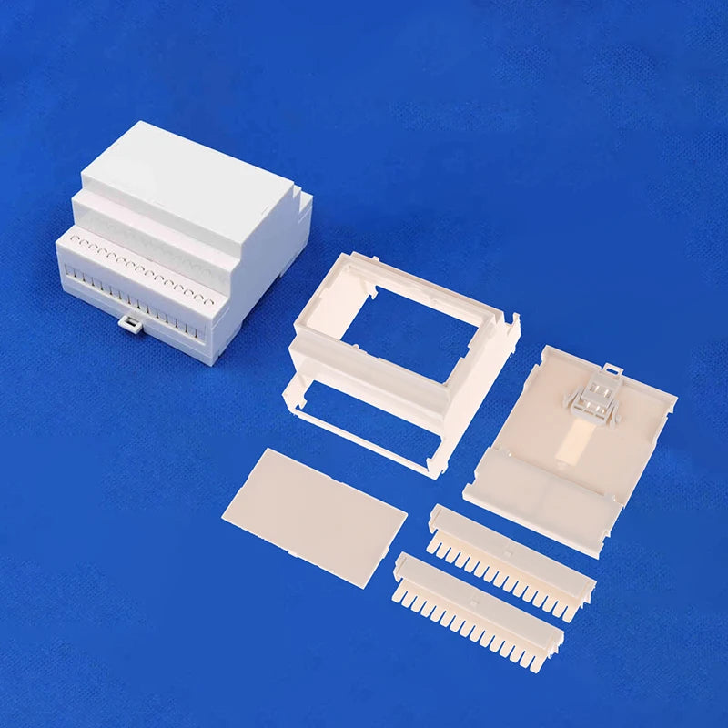 Din Rail Enclosure Plastic Enclosures For Electronics Distribution Box Electronic Enclosure Outlet Enclosure Vue 0-05