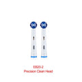Oral B Electric Toothbrush Heads EB20-2 Toothbrush Replacement Precise Clean Heads for Oral B Rechargeable Toothbrush Vue EB20