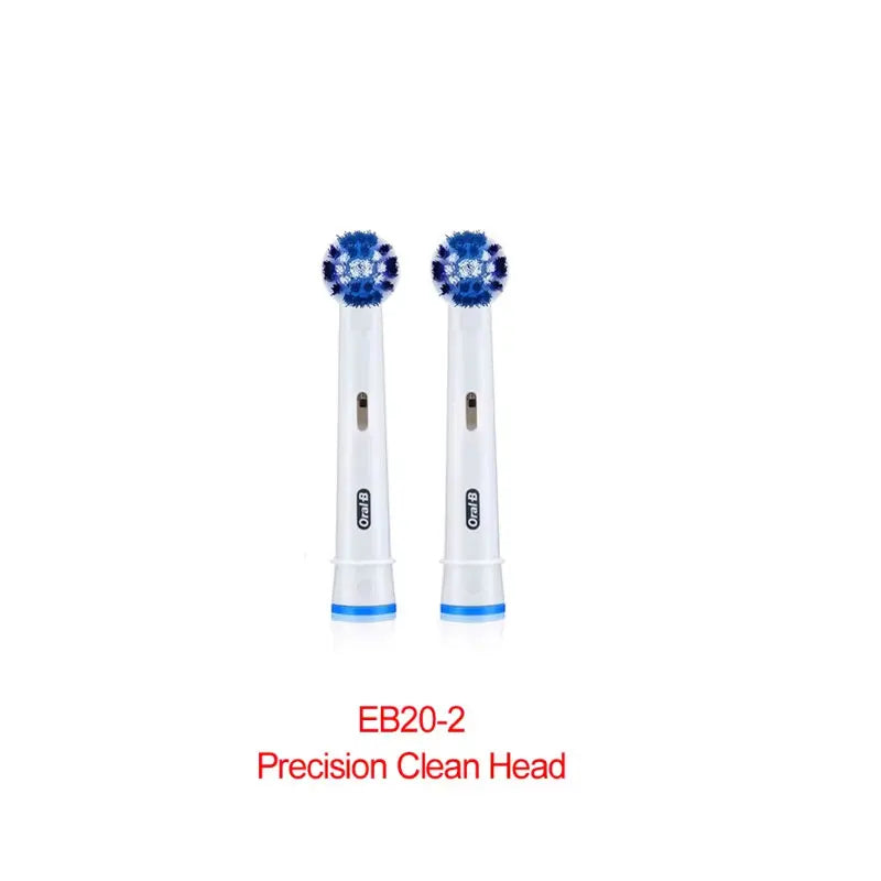 Oral B Electric Toothbrush Heads EB20-2 Toothbrush Replacement Precise Clean Heads for Oral B Rechargeable Toothbrush Vue EB20
