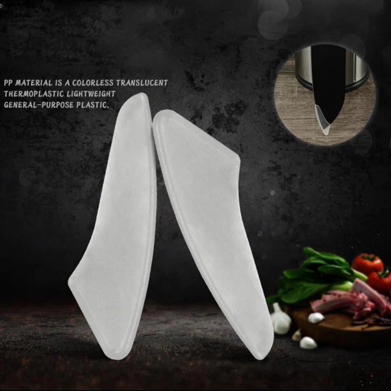 100Pcs Kitchen Knife Tip Cover Reusable Anti-cut Blade Protective Sleeve Waterproof Kitchen Tool Accessories Vue