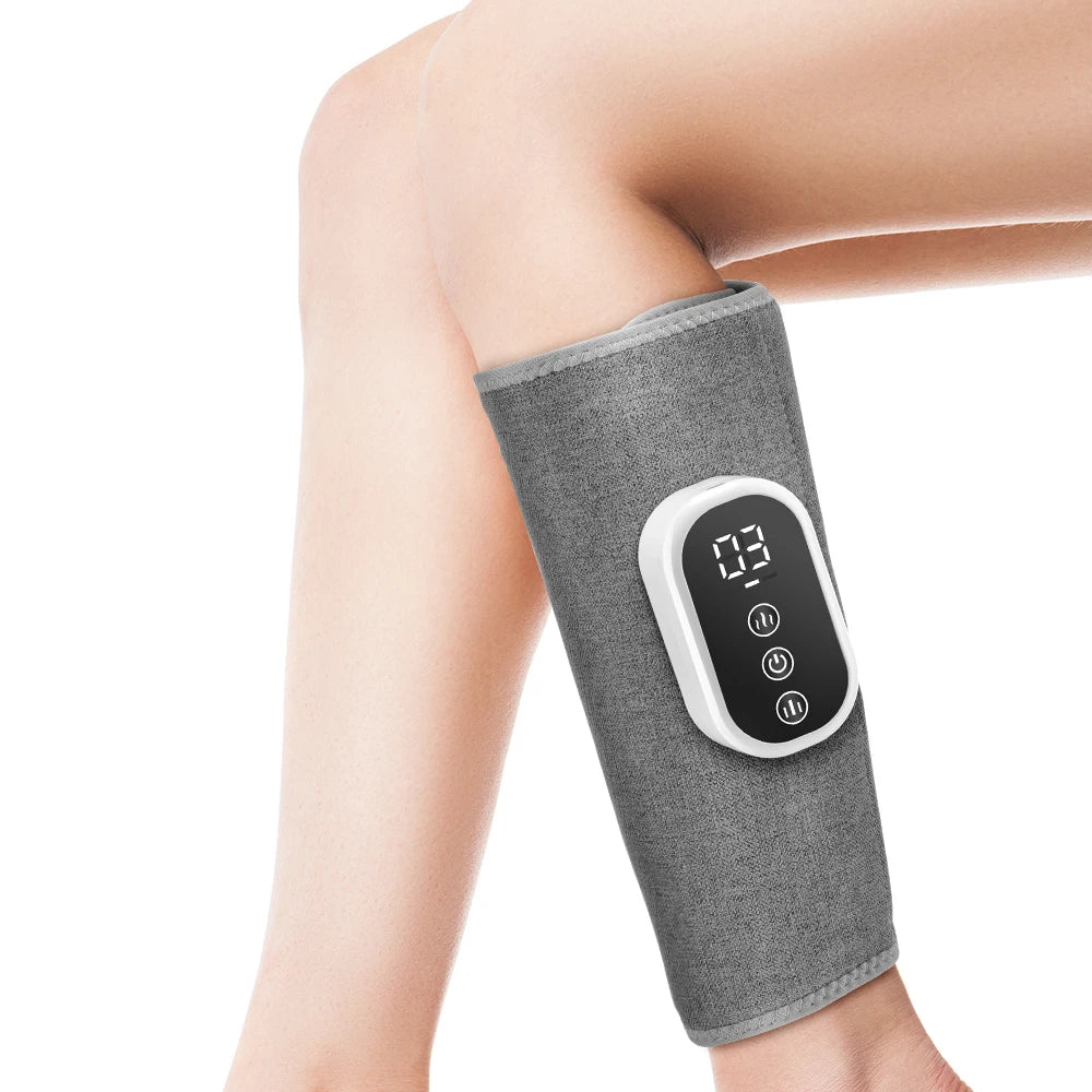 360° Air Pressure Heating Calf Massager Wireless Leg Massage 3 Mode Airbag Compresstion Relax Foot Calf Muscle Relieve Fatigue Vue 1pcs United States