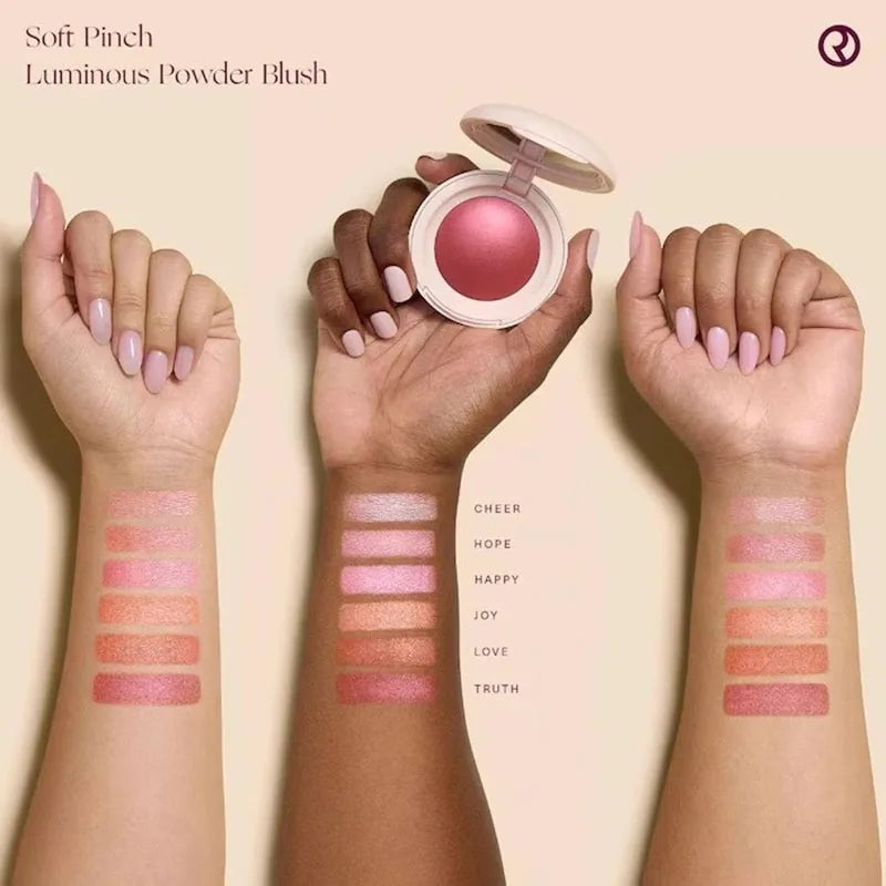 Rare Beauty Positive Light Powder Highlighter Blush Water Light Shimmer Waterproof Long Last Face Illuminator Brighten Highlight Vue