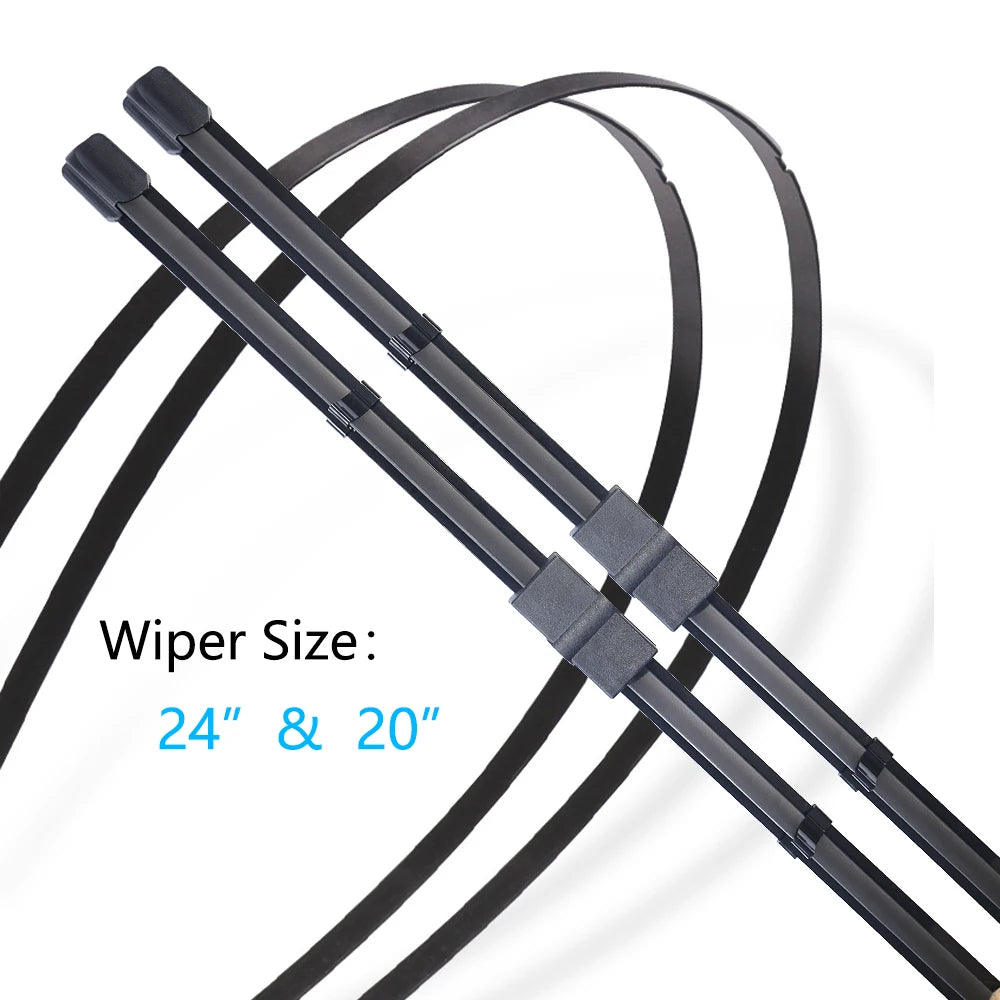 BMW X5 E70 2007–2011 Front & Rear Beam Wiper Blade Set Beam Wiper Blade Set Vue