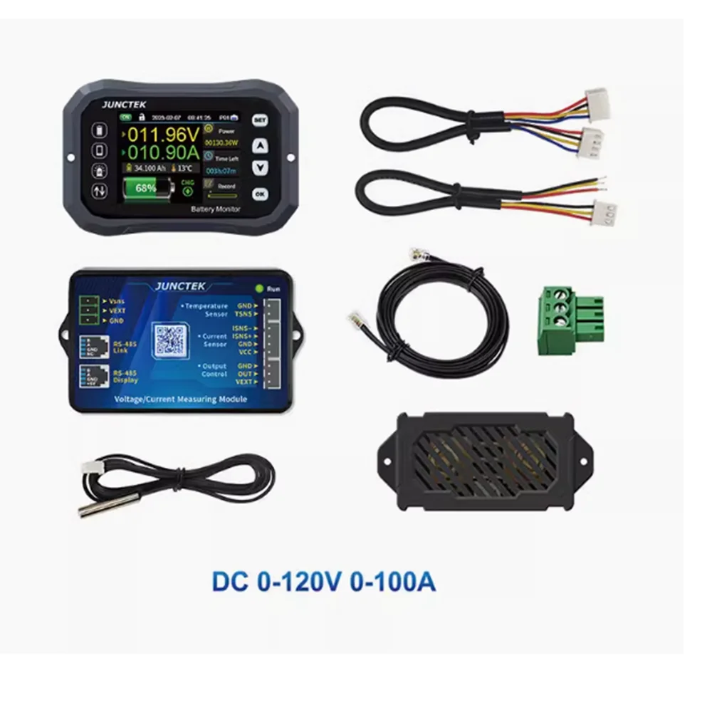 KH-F series Electric vehicle RV voltage and Current Meter Battery Monitor Battery Manager KH110F/KH140F/KH160F Vue