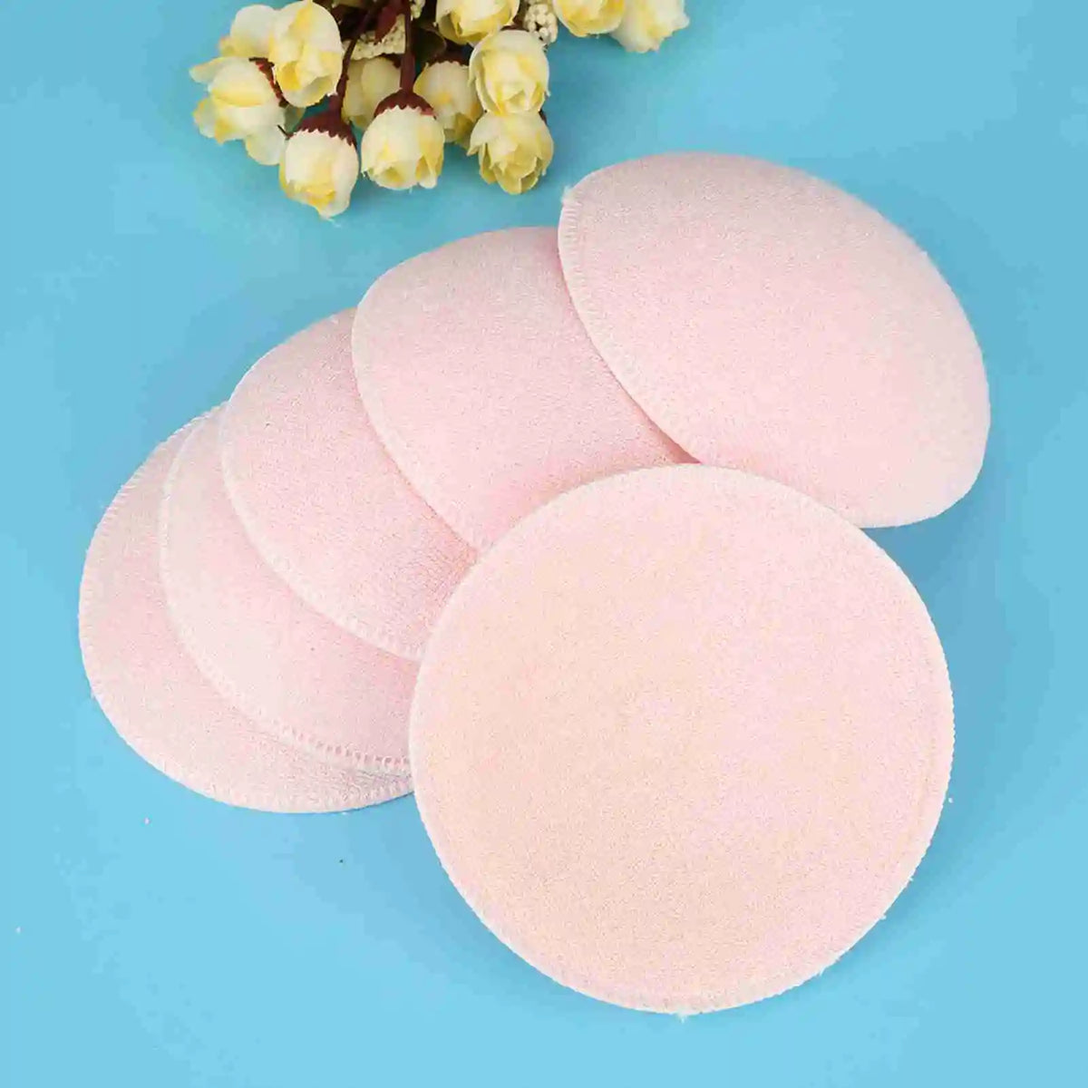 Washable Reusable Soft Cotton Breast Pads Absorbent Breastfeeding Nursing Pad Reusable Nursing Pad Vue