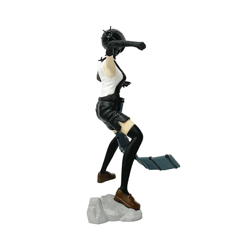 18.5cm Anime Chainsaw Man チェンソーマン Action Figure Reze Model Girl PVC Adult Decorative Collectibles Doll Toys Vue