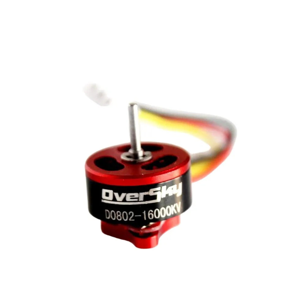 D0802 Brushless Motor 16000KV 19000KV 25000KV 1.0mm Shaft 9N12P 1-2S Lipo for 65-85mm FPV Quadcopter Frame Replacement Motor Vue
