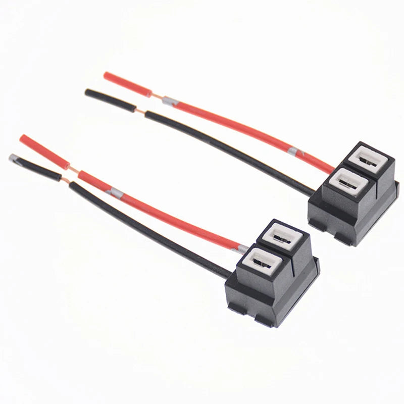 High Quality H7 Connector Auto Car Bulb Sockets Connectors Car Halogen Bulb Socket Power Adapter Plug Connector Wiring Harness Vue
