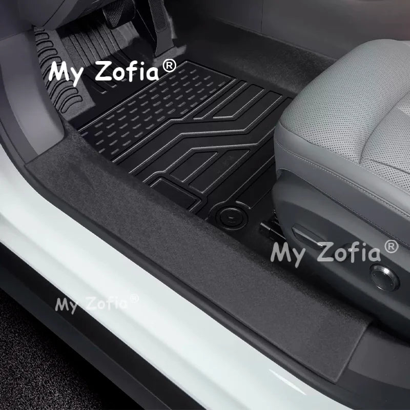 For Xpeng P7+ 2026 2027 Car TPE Floor Mats All Weather Waterproof Anti-Slip Liner Mat Foot Pads Carpet Accessories Vue