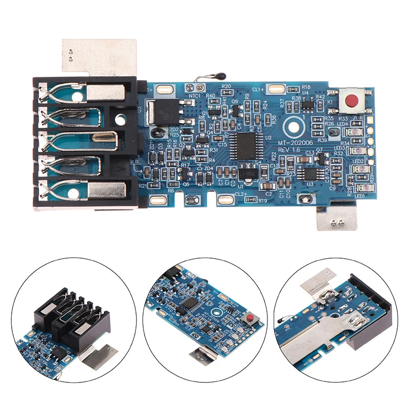 1PCS For M18 PCB Charging Protection Circuit Board For Milwaukee 18V 3Ah 4Ah 5Ah 6Ah Li-ion Battery Parts Vue