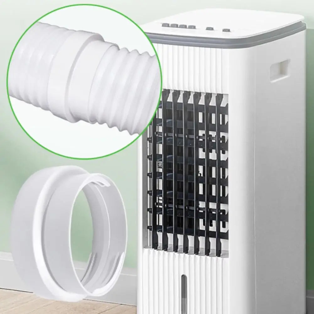 Exhaust Pipe Portable Air Conditioner Hose Coupler Vent Duct Exhaust Hose Adapter AC Hose Replacement Accessory Baffle Joint Vue
