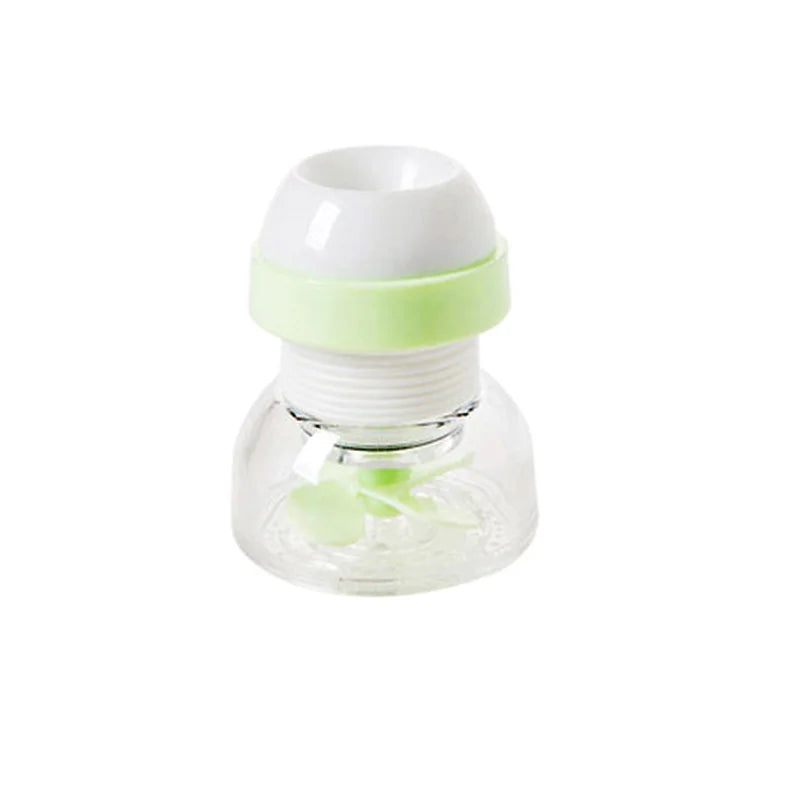 360 Degree Rotatable Spray Head Tap Durable Faucet Filter Nozzle 3 Modes Kitchen Tap Nozzle Tap Filter Faucet Kitchen Appliances Vue Green