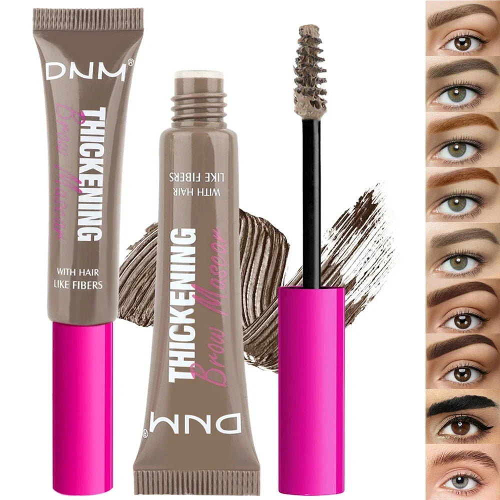Fiber Brow Mascara Lasting Natural Eyebrow Dyeing Cream Thickening Texture Eye Brow Styling Cream Volumizing Effect Vue