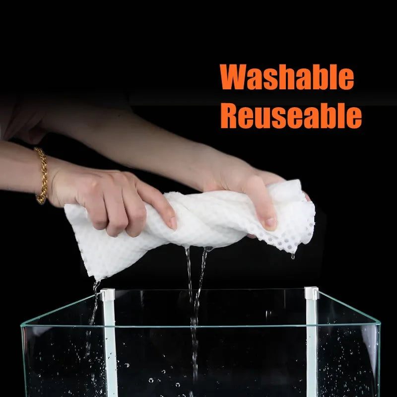 Honeycomb Aquarium Filter Pad Fish Tank Premium Biochemical Filter Cotton Skimmer Water Filter Hydroponics Accessories acuarios Vue